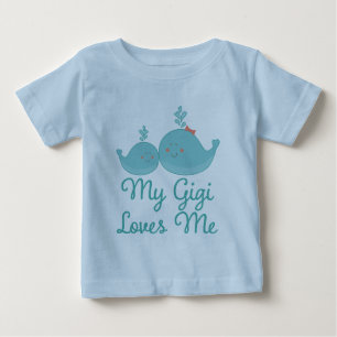 My Gigi Loves Me grandchild gift t-shirt