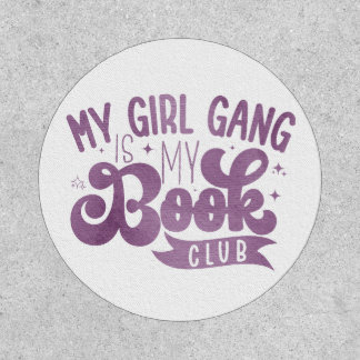 My Girl Gang is My Book Club Sticker Patch