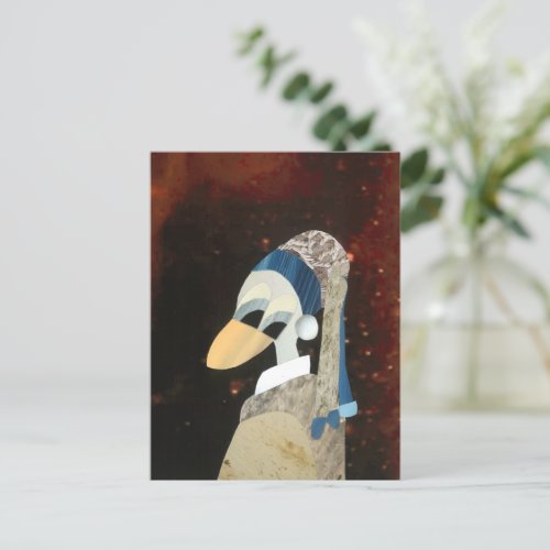 My Girl With A Pearl Earring Duck Loves To Dress Postcard