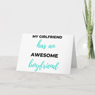 My Girlfriend Has An Awesome Boyfriend Black Card