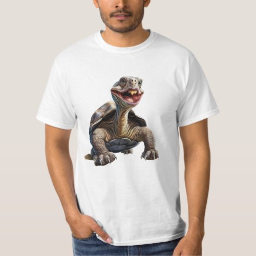 My girlfriend is coming Galapagos Tortoise T_Shirt