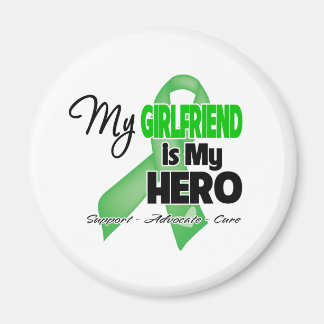 My Girlfriend is My Hero - Kidney Cancer Magnet