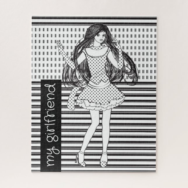 my girlfriend jigsaw puzzle (Vertical)