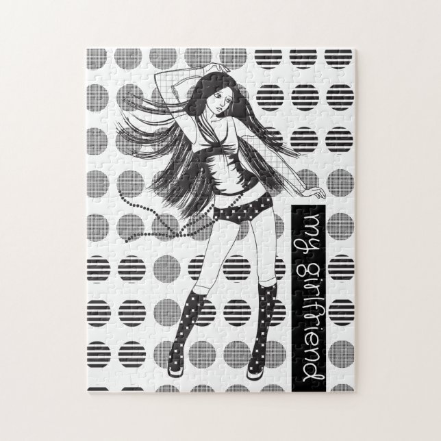 my girlfriend jigsaw puzzle (Vertical)