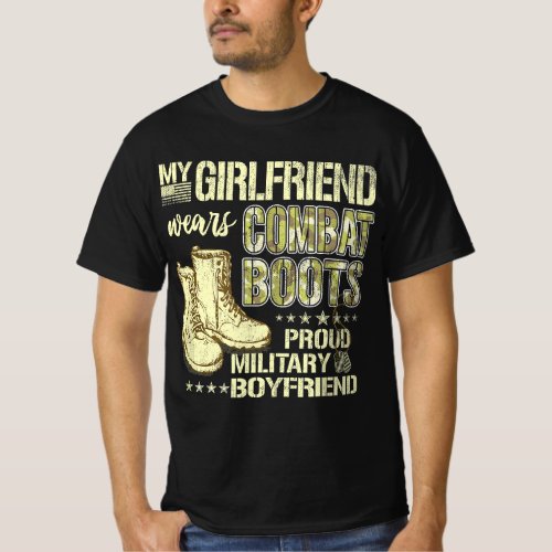 My Girlfriend Wears Combat Boots _ Military Boyfri T_Shirt