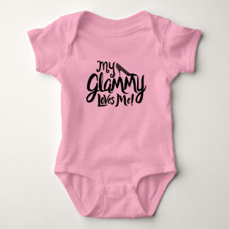 My Glammy Loves Me Baby Clothing Bodysuit