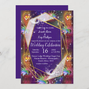 My Glamorous Funky Disco design Invitation