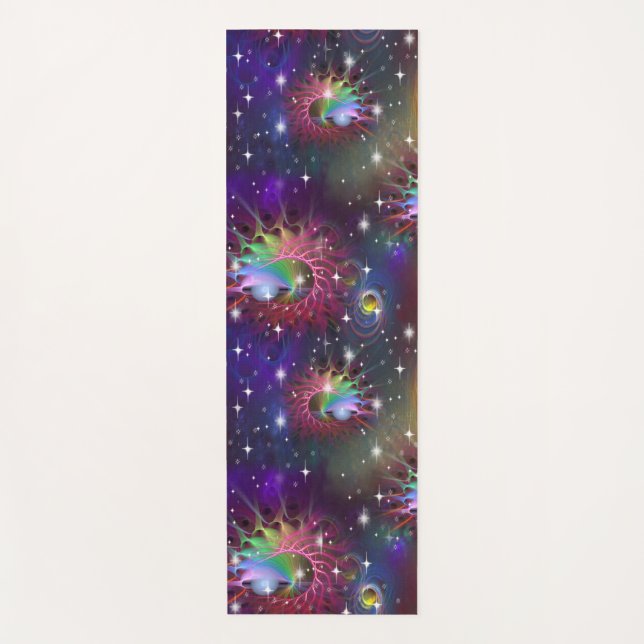 My Glamorous Funky Disco Pattern Yoga Mat (Front)