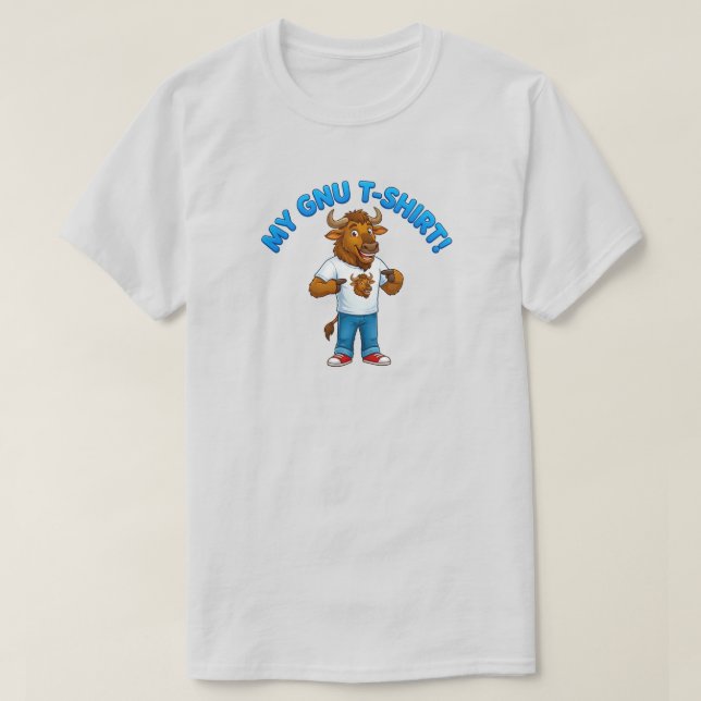 My Gnu t-Shirt (Design Front)