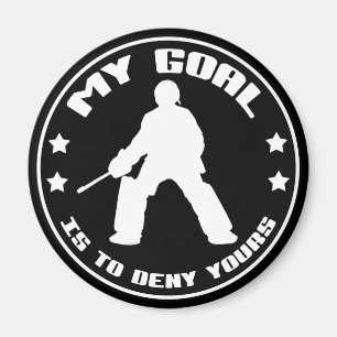 My Goal, Field Hockey Goalie Magnet