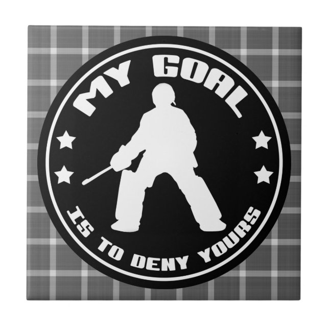 My Goal, Field Hockey Goalie Tiles (Front)