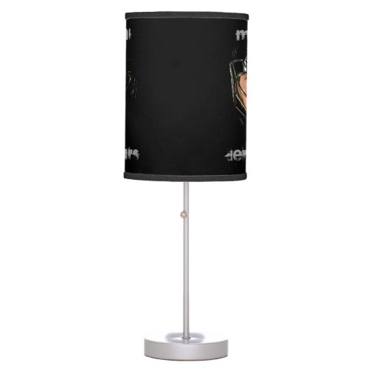 My Goal (Hockey Goalie) Table Lamp (Front)