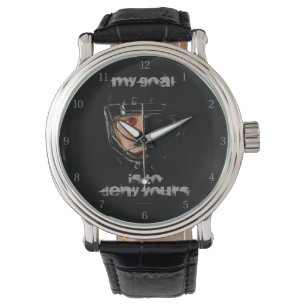 My Goal (Hockey Goalie) Wrist Watch