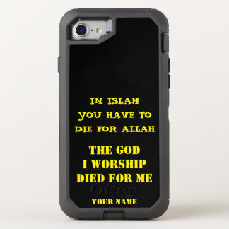 MY GOD DIED FOR ME OtterBox DEFENDER iPhone SE/8/7 CASE