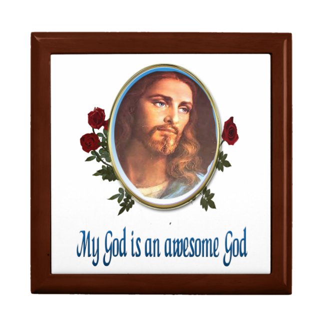 My God is a awesome God Bible verse Gift Box (Front)