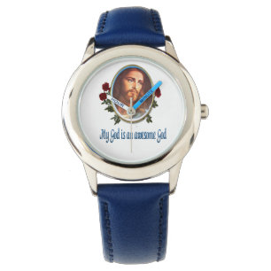My God is a awesome God Bible verse Watch