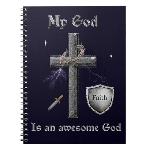 My God is an awesome God Notebook