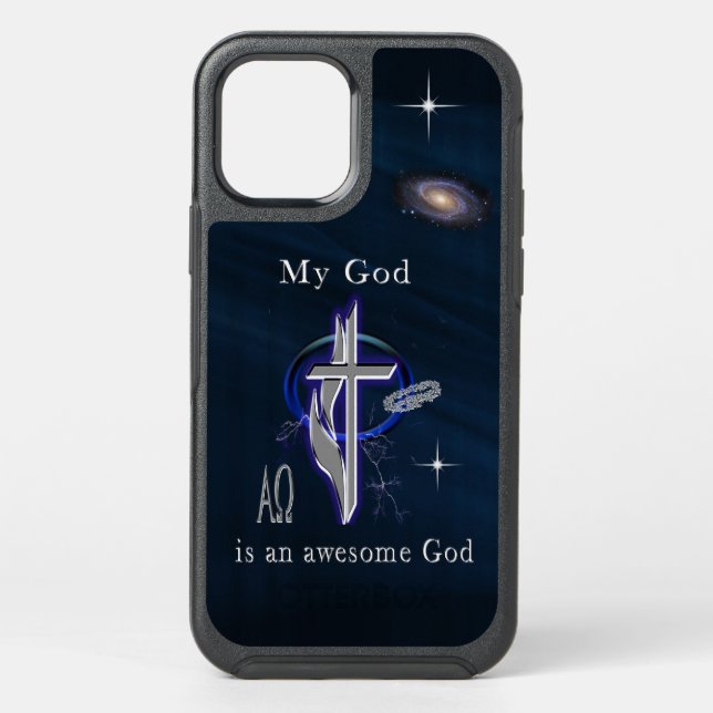 My God is an Awesome God Otterbox iPhone Case (Back)
