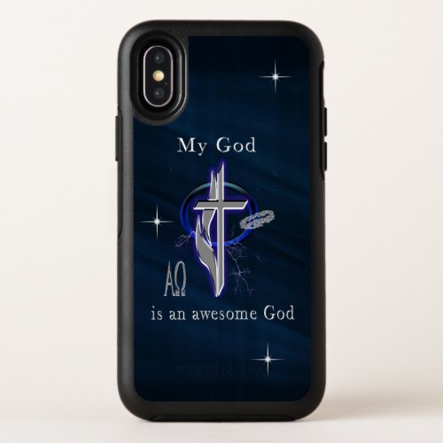 My God is an Awesome God OtterBox Symmetry iPhone XS Case