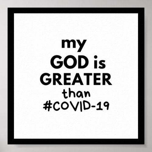 My God Is Greater ThanCOVID_19 Poster