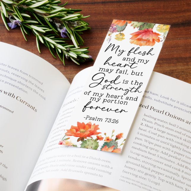 My God Is My Strength Psalm 73:26 Bookmarks (Book)