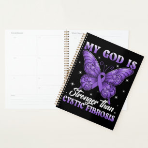 My God is Stronger Than Cystic Fibrosis  Planner