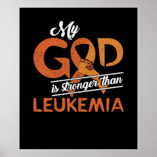 My God Is Stronger Than Leukemia Poster