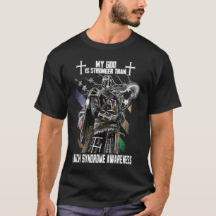 My God Is Stronger Than Lynch Syndrome Awareness T-Shirt