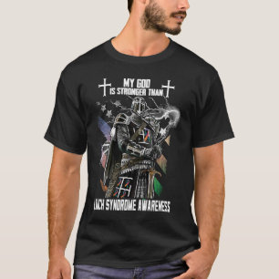 My God Is Stronger Than Lynch Syndrome Awareness T-Shirt