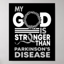 My God Is Stronger Than Parkinson's Disease Poster