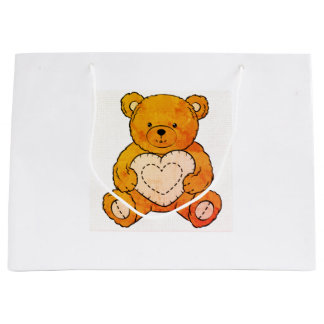My Golden Care Bear Large Gift Bag