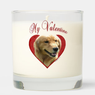 My Golden Retriever Valentine Scented Candle