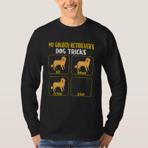 My golden retrievers dog tricks  golden mom dad do T-Shirt