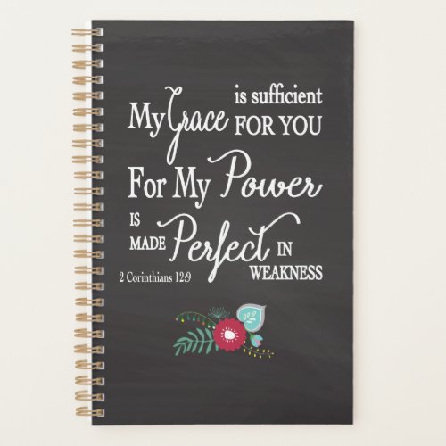 My Grace is Sufficient for You Planner