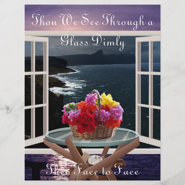 My Grace is Sufficient/ Though I See Paper (Front)