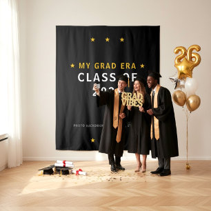 My Grad Era Class of 2026 Photo Backdrop