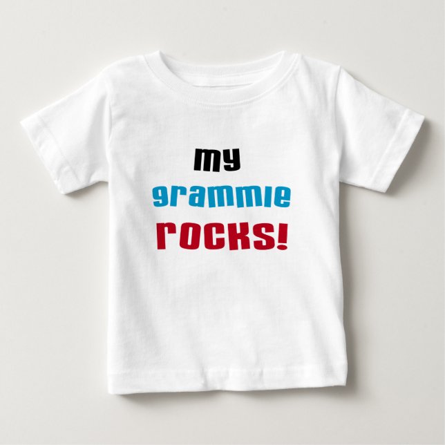 My Grammie Rocks T shirts and Gifts (Front)