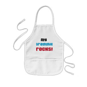 My Grammie Rocks T shirts and Gifts Kids' Apron