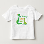 My Grammy Loves Me Dinosaur Toddler T-shirt at Zazzle