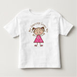 My Grammy Loves Me Stick Figure Toddler T-shirt at Zazzle