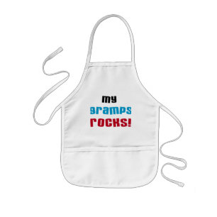 My Gramps Rocks T-shirts and Gifts Kids' Apron