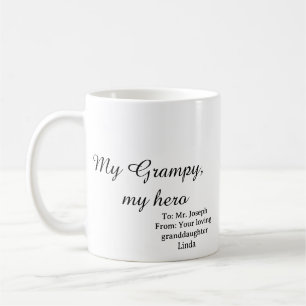 My Grampy My Hero Coffee Mug