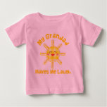 My Grandad Makes Me Laugh Baby T-Shirt