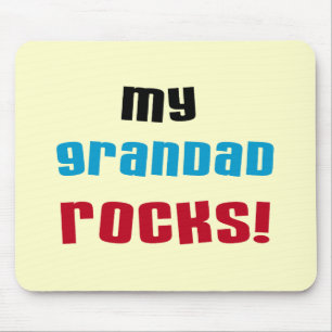 My Grandad Rocks T-shirts and Gifts Mouse Pad