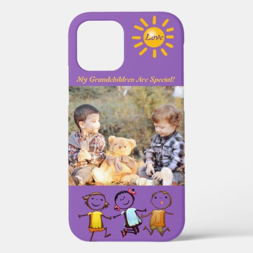 My Grandchildren Custom Photo Phone Case