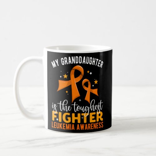 My Granddaughter Is The Toughest Leukemia Awarenes Coffee Mug