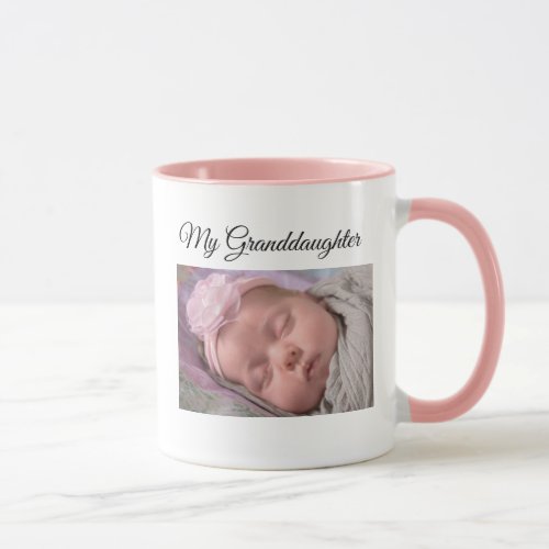My Granddaughter Personalized Photo Coffee Mug