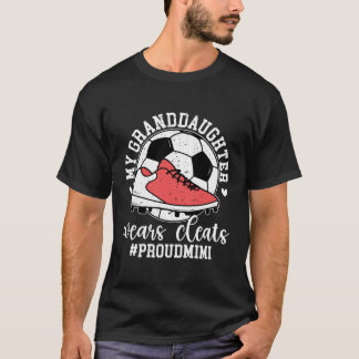My Granddaughter Soccer Mimi Of A Soccer Player Mi T-Shirt