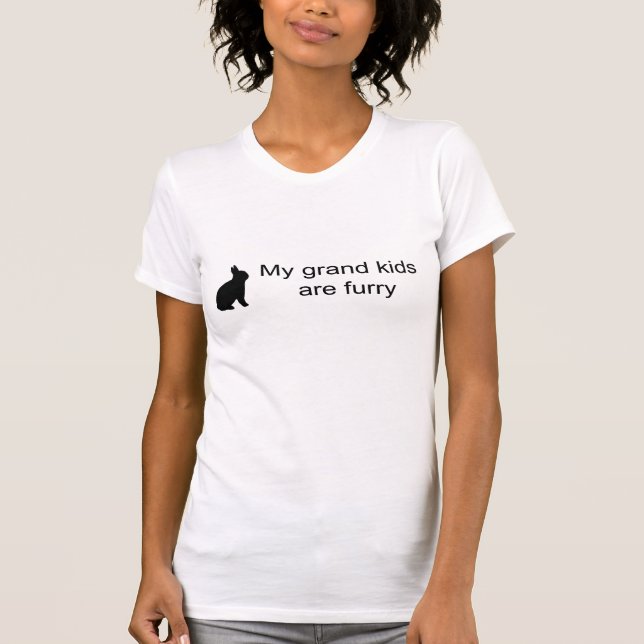 My Grandkids are Furry (Rabbit) Shirt (Front)