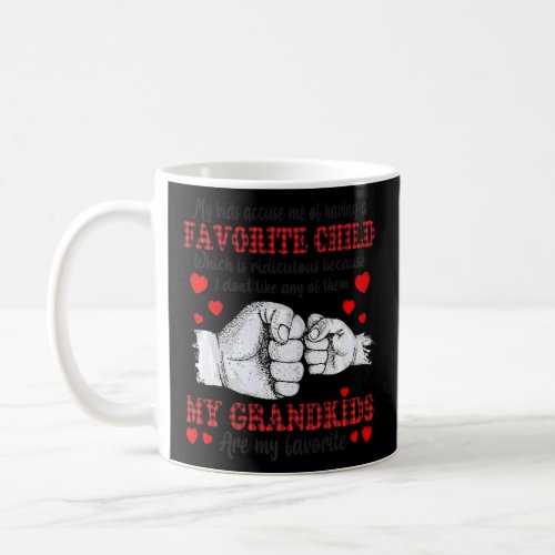 My Grandkids Are My Favorite Birthday Mothers Day Coffee Mug